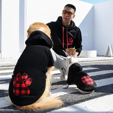 2021 New Pet Dog Clothes Winter Dogs Hoodies Fleece Coat Jacket For Small Medium Large Dogs Clothing Pet Costume Dog Sweatshirt