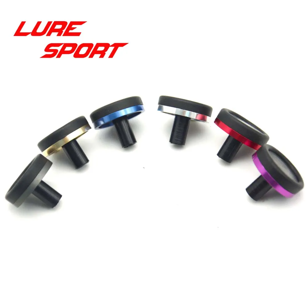 LureSport 6pcs Rubber Cap Winding check plastic Butt Fishing Rod