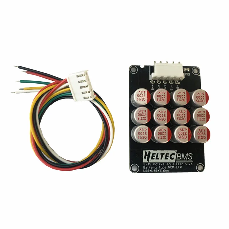 BMS 4S 1.2A/5A активный эквалайзер Балансирующий ток литий ионная полимерная железо