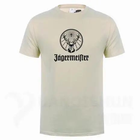 Мужская футболка с логотипом Jagermeister Music Tour, высокое качество, модная эксклюзивная футболка из хлопка, 16 цветов, унисекс, уличная одежда, Harajuku