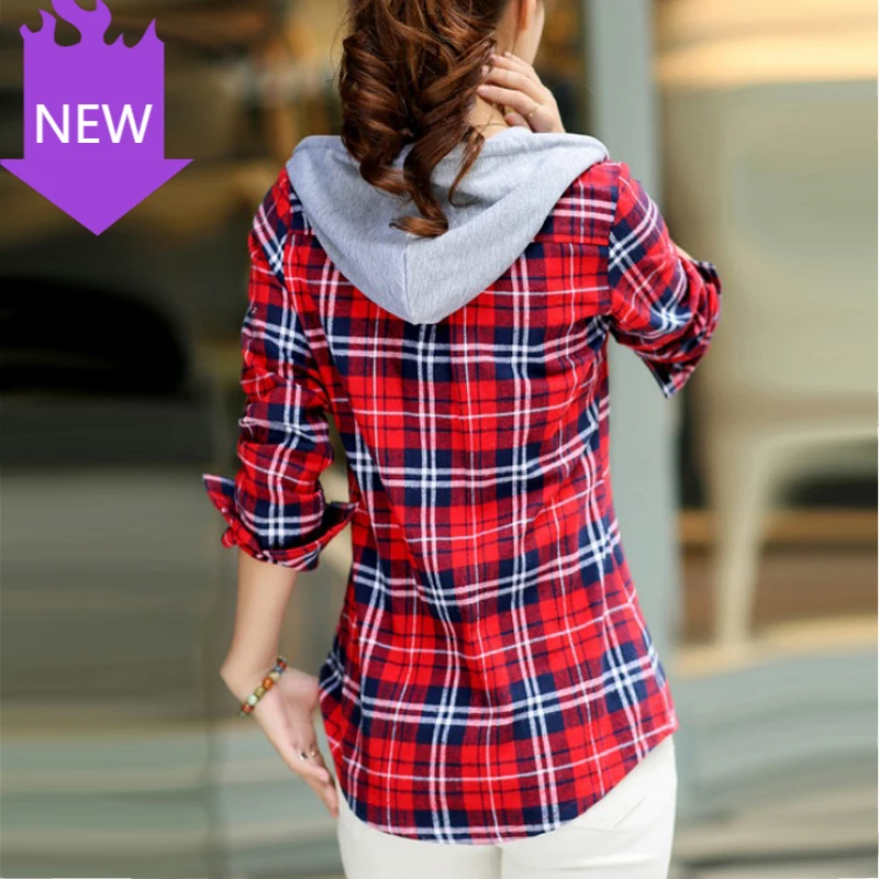 d Cotton Blouses Spring Fashion Tops Casual Female