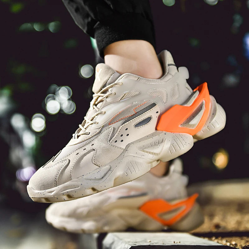 

ZOXO 2020 New High Quality Men's Sneakers Fashion Breathable Trail Running Shoes Men Casual Sport Shoe 46