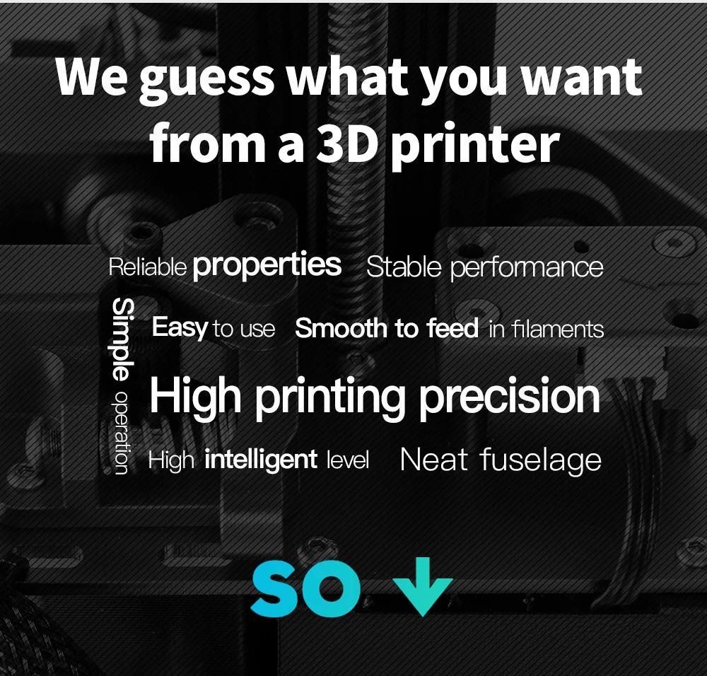 CREALITY 3D Автоматическое выравнивание CR-10S Pro V2 принтер сенсорный ЖК-дисплей двойной Экструзии Печать накаливания обнаружения Funtion