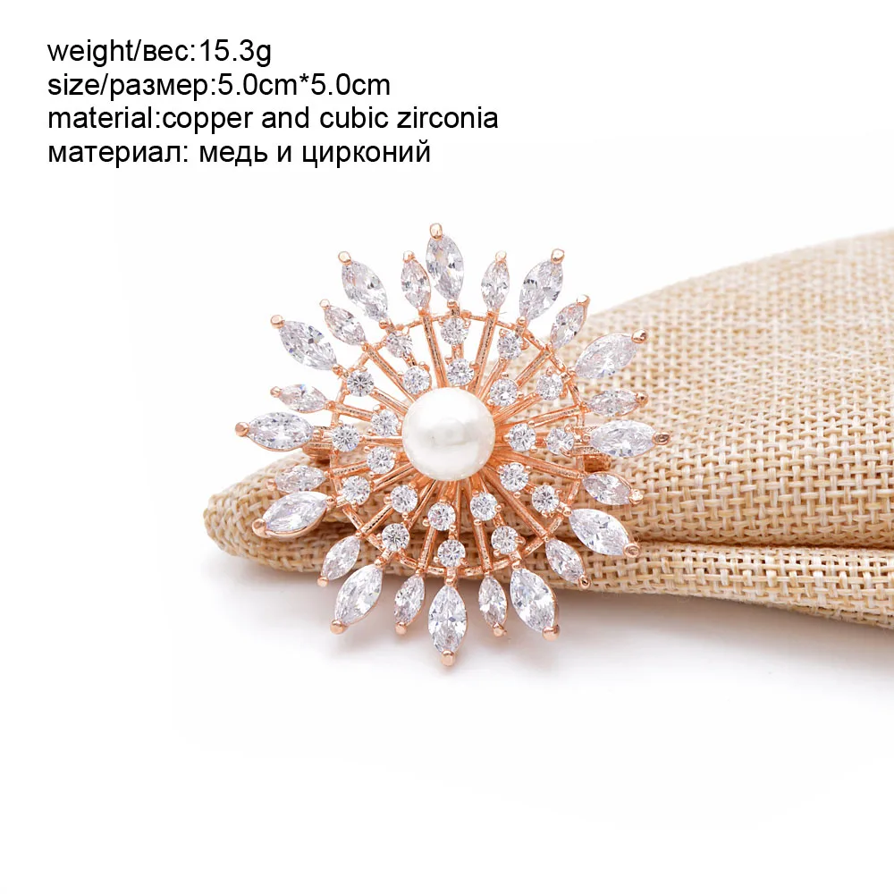 CINDY XIANG, 9 стилей на выбор, кубический цирконий, цветок, броши «Снежинка» для женщин, винтажный, капля воды, булавка, латунь, ювелирное изделие, подарок