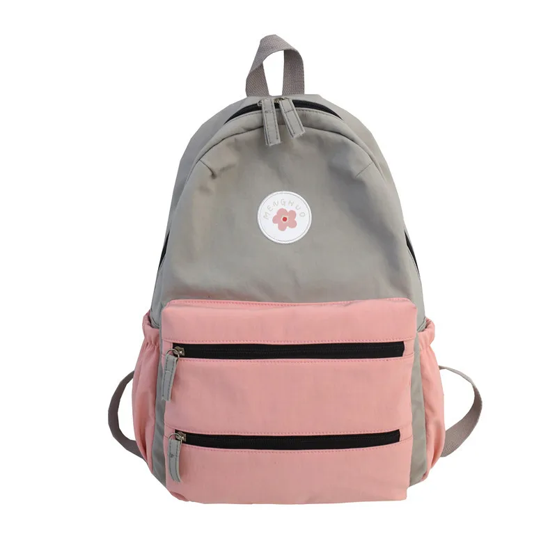 

2019 New Waterproof Nylon Backpack for Women Multi Pocket Travel Backpacks Female School Bag for Teenage Girls Book Mochilas