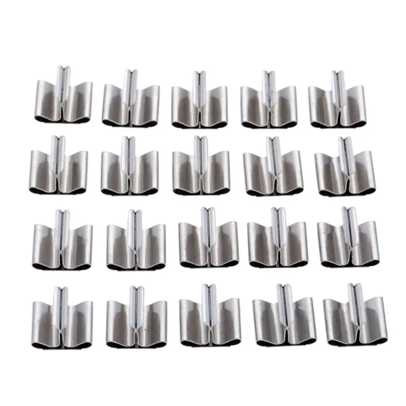 Wood Candle Wicks Base Clip 50pcs/sets Iron Aromatherapy Candles Making tools DIY for wicks Materials Holder Stand Handmade kits candle wick candle wicks candle making kit candle making tool