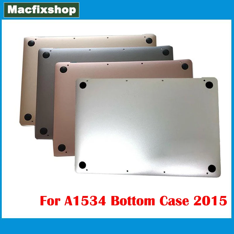 Originale A1534 Inizio 2015 Per Macbook 12 "A1534 Coperchio Cassa Inferiore Oro Argento Spazio Grigio Rosa 661-02278 661-02245 661-02267
