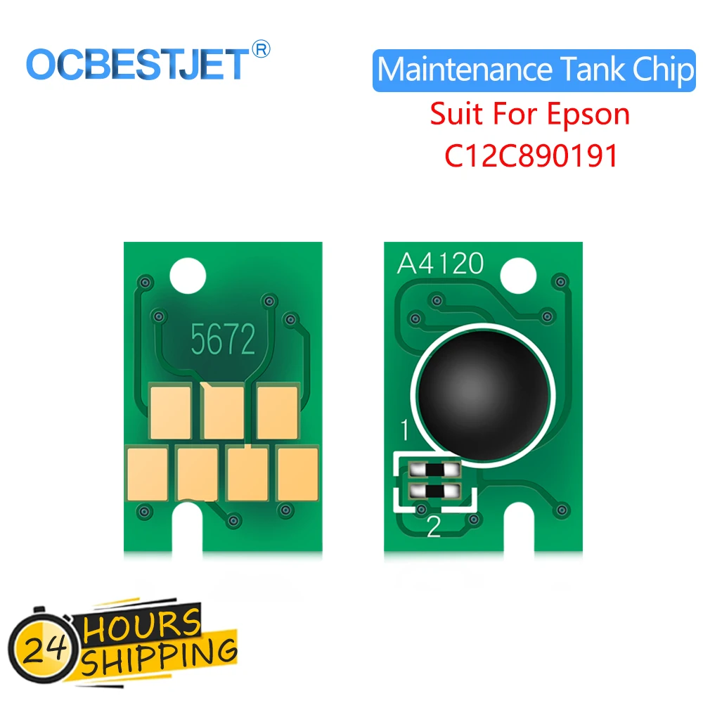 Чип блока обслуживания C12C890191 для Epson 4800 4880 7600 7700 7800 7880 7890 7900 9600 9700 9800 9880 9890 9900 9910 11880 |