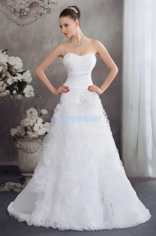 

free shipping the wedding 2016 new arrival handmade custom bride ever pretty plus size abendkleid dress sexy wedding dresses