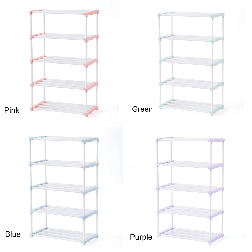 3/4/5 слоев просты в установке полка для обуви Гостиная Общежитии Шкаф Органайзер для дома Nordic Стиль домашняя обувь стойка полки