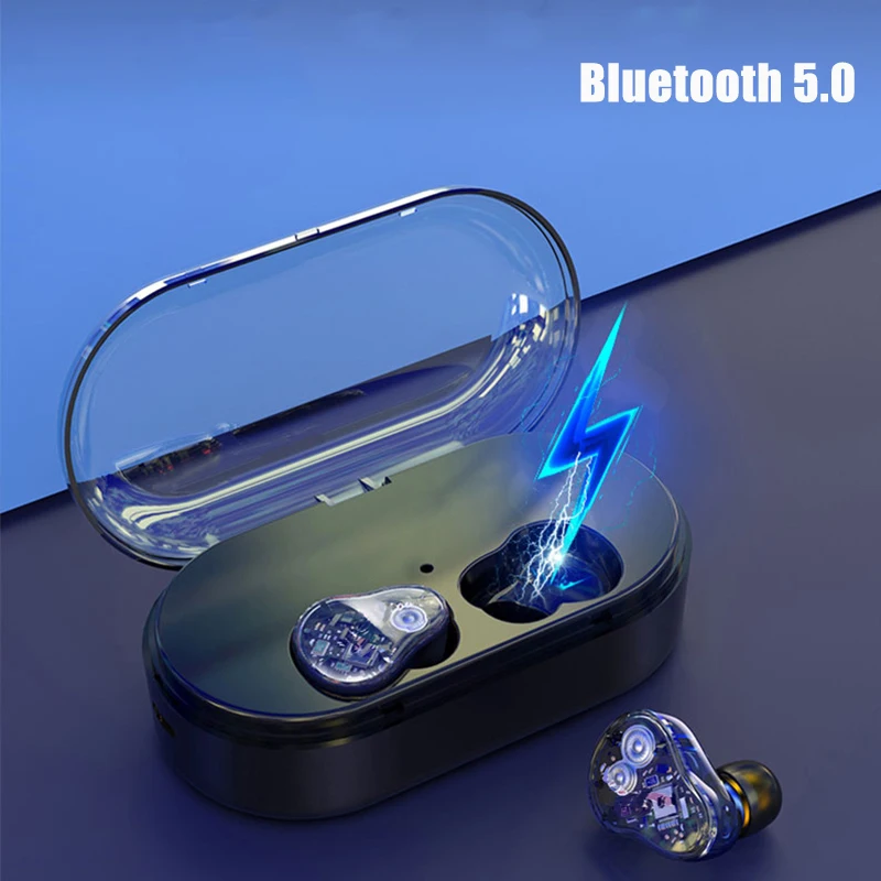 Беспроводные наушники Bluetooth с шумоподавлением Hi Fi стереонаушники вкладыши для