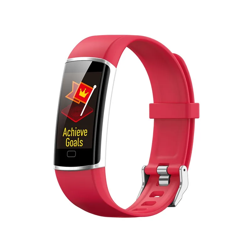Фитнес-браслет, трекер, браслет для здоровья, 5 в 1, умный браслет, монитор сердечного ритма, m4, smartband m3, с измерением давления - Цвет: Red