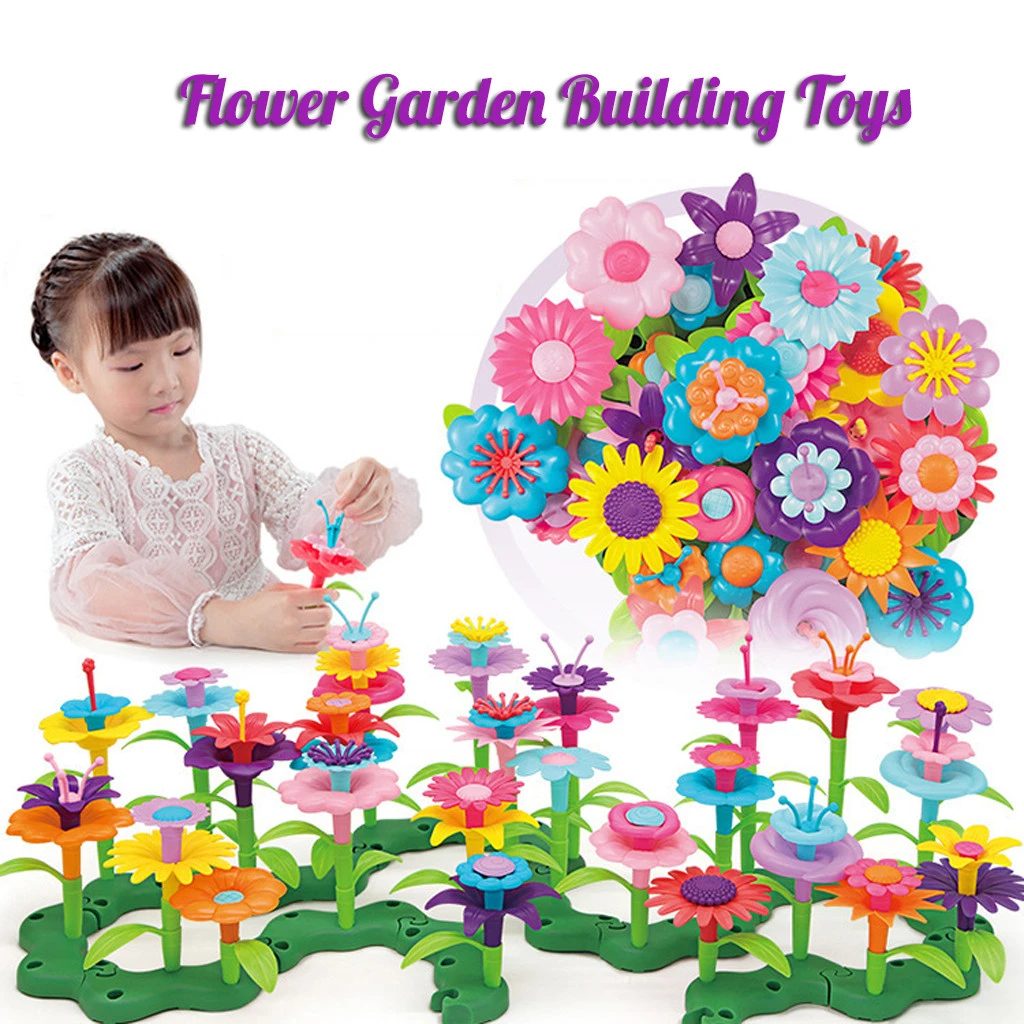 flower building toy