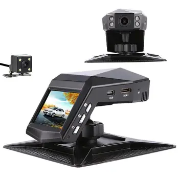 

Car Dash Camera SONY 323 Image Sensor Video Recorder Full HD 1296P DVRs Front Rear View Dual Lens with Two Cams Night Vision