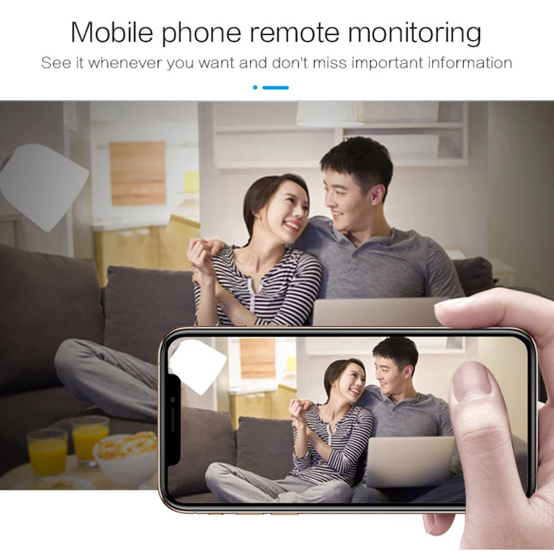 A11 1080P HD Wifi IP мини-камера ночного видения Secu карты памяти