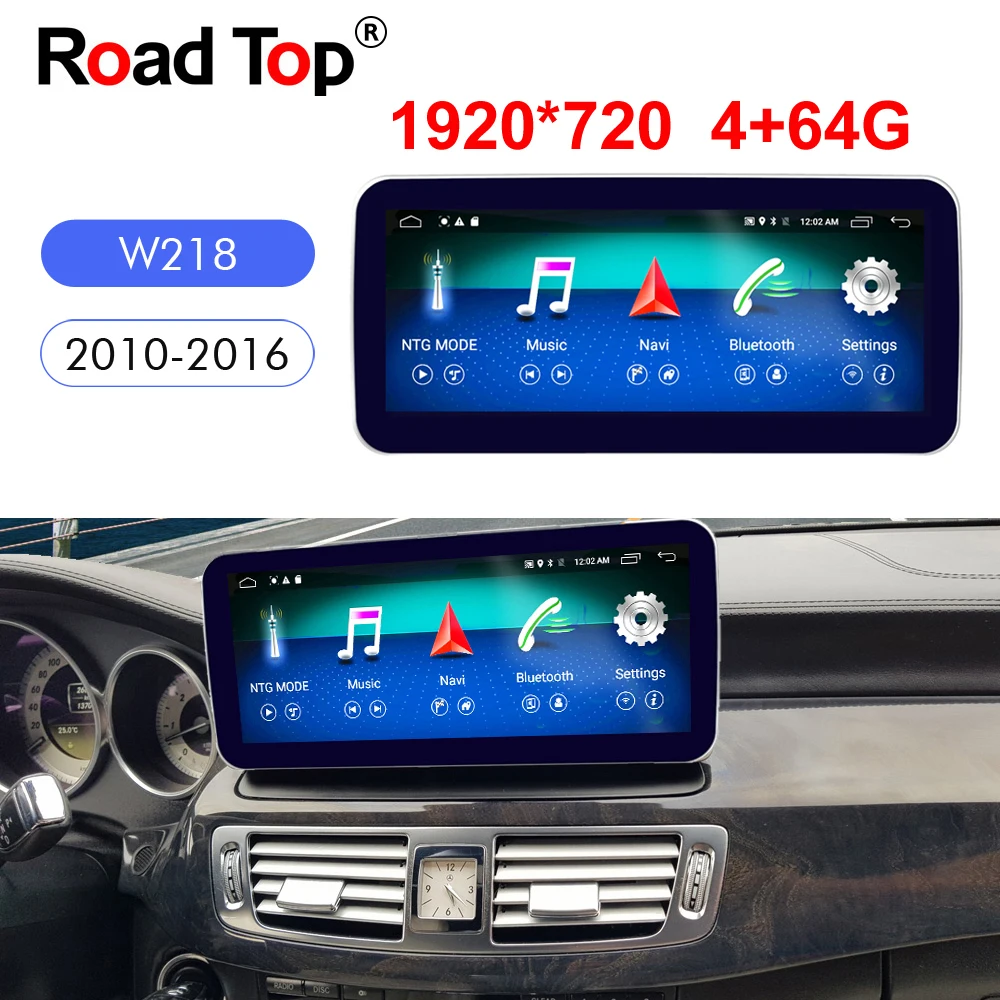 10 25 &quotAndroid навигация дисплей для Benz CLS Class W218 2010 2016 сенсорный экран GPS стерео