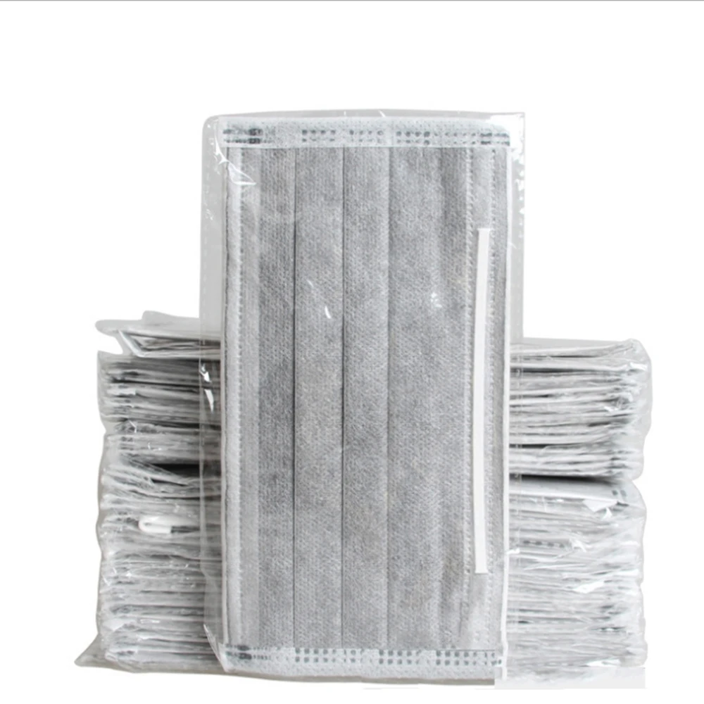 

4- Layer 40pcs/box Anti-dust Safe Breathable Mouth Mask Medical Disposable Ear loop Face Surgical Hypoallergenic Masks
