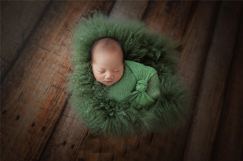 Новорожденный ребенок фотографии реквизит одеяло ребенок позирует шерстяное одеяло корзина наполнитель аксессуары для фотосессии