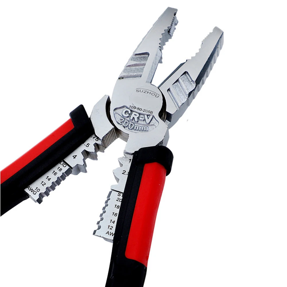 

7-In-1 Electrician Multi-Function Pliers Wire Stripping Crimping Pliers Wire Cutter Needle Nose Pliers Cable Tools