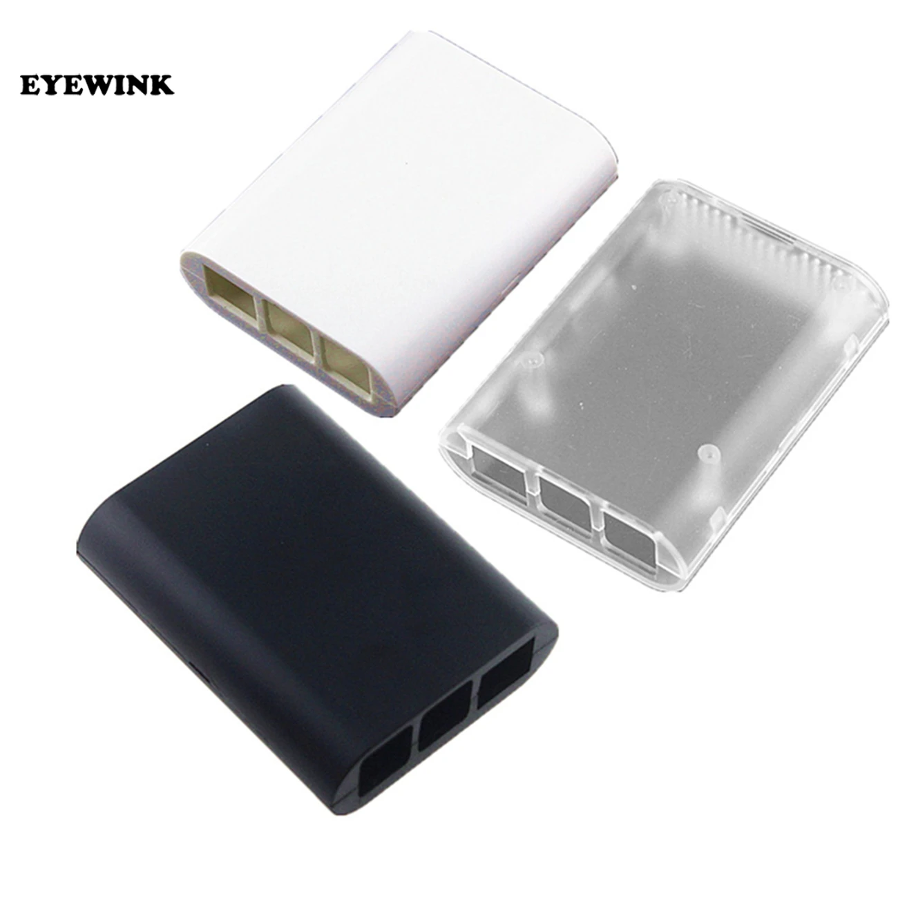 

1pcs Raspberry Pi 3 3B 3B+ Black Case Cover Shell Enclosure Box ABS box