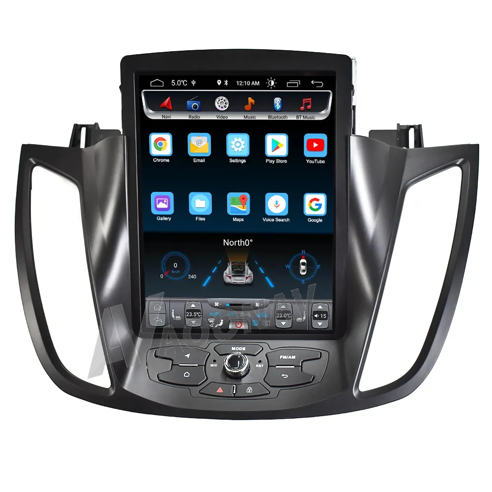 AOONAV Tesla style Android 9 0 навигация для Ford Kuga 2013 -2018 Авторадио мультимедийный плеер
