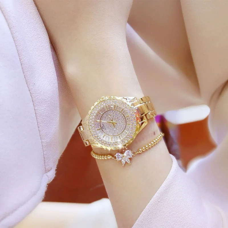 Топ бренд пчела сестра женские часы с чешским бриллиантом 30 м Водонепроницаемые