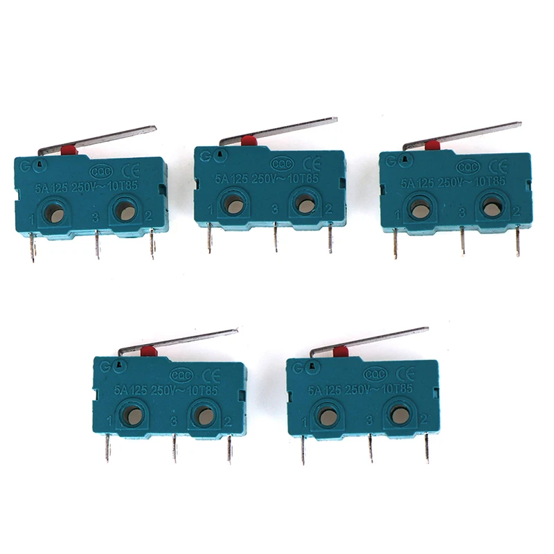 5x KW4-3Z-3 микро концевой переключатель для 3d принтера 3 Pin N/O N/C высокое качество KW4 микро переключатель заводские детали 3d принтера