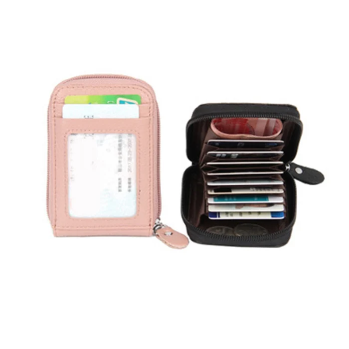 Модный кожаный кошелек RFID, держатель для карт, для кредитных карт, сумка для ID, паспорта, карт, кошелек для женщин и мужчин, популярный