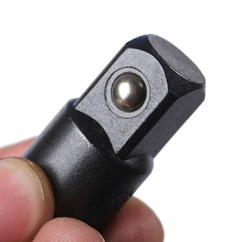 

7Pcs 1/4 3/8 1/2 Hex Drive Impact Driver Socket Adaptor Drill Bits Bar Wrench
