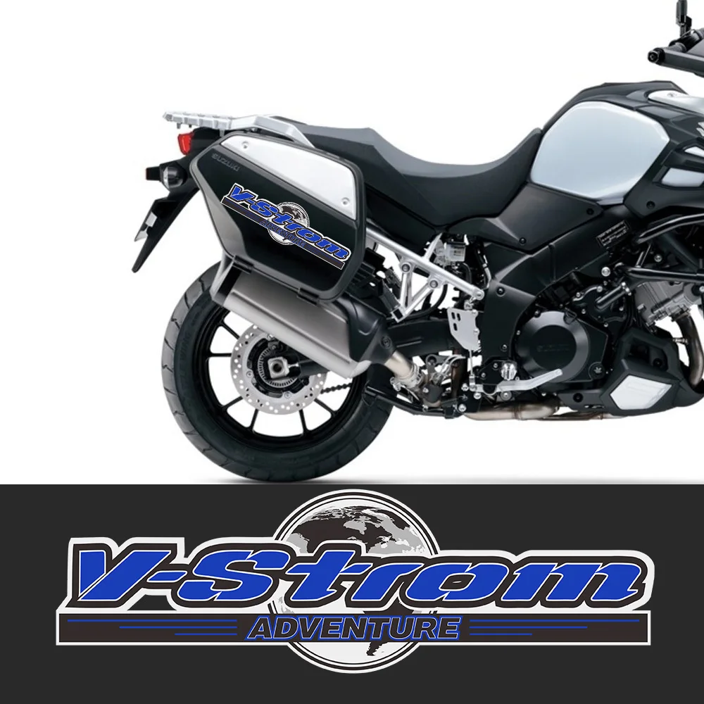 

For Suzuki V-STROM DL 1000 650 250 SPORT ADVENTURE TOURER Motorcycle Sticker Tail Top Side Panniers Luggage Aluminium Box Case V STROM Moto Sticker Film Paster DL1000 DL650 DL250