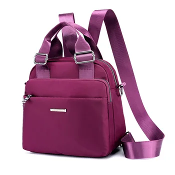 

YS-9609# New Fashion Double Shoulder Bags Women Casual Multi - Purpose Anti - Theft Leisure Small Backpack