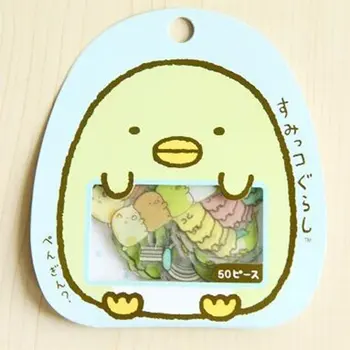 

50 Pcs/lot(1 Bag) Diy Cute Cartoon Kawaii Pvc Stickers Lovely Cat Bear Sticker For Diary Decoration Free Shipping