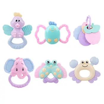 

1 Set Baby Teeth Toys Lightweight Safe Cartoon Baby Teeth Toy for Newborn
