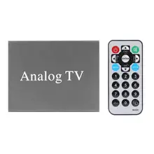 VODOOL автомобильный DVD цифровое мобильное телевидение коробка маленькие игрушечные машинки монитор PAL NTSC ТВ аналоговый приемник тюнер с антенной комплект дистанционного управления