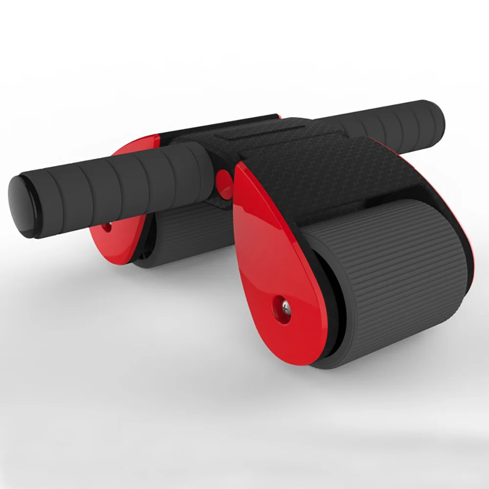 

ABS Abdominal Wheel Exercise Roller Foldable Fitness Roller Mens And Womens Home Gym Mute Roller Arm Training Fitness Equipment