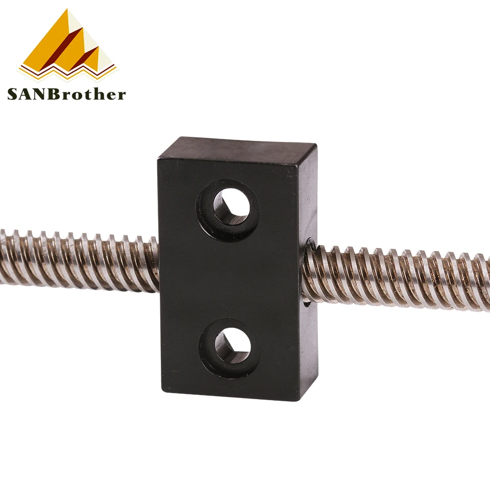 3d гайка для принтера T openbuilds типа anti backlash nut block T8 screw 8 мм lead 2 4 1 шт.|Детали и