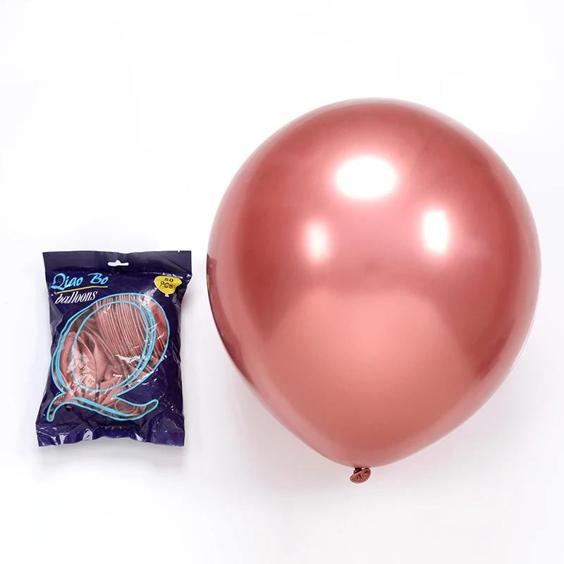 126pcs Hot Pink Chrome Rose Gold Balloon Arch Garland Wedding Birthyday Baby Shower Party Background Decor Globos Kids Toys