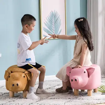 

Creative shoes bench children's household storage cute shoes stools stool storage sofa stool
