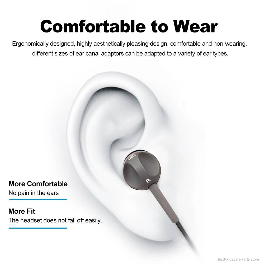 Sennheiser CX180 StreetII Stereo Earphones 3 5mm Wired Headset Sport Running Earbuds HIFI Headphone for iPhone Androd Music Game