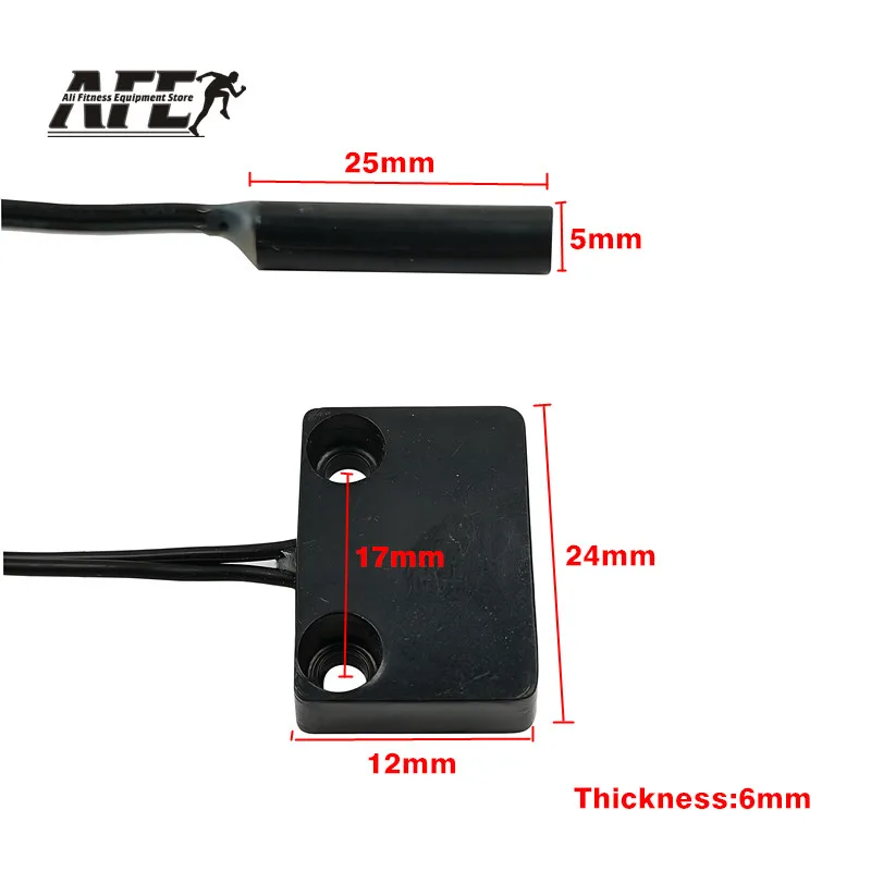 Universal 2-Pin Treadmill Speed and Magnetic Sensor Replacement