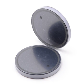 

DWCX 2x Car Acrylic LED USB Charge Cup Pad Mat Holder Switchable Bottom Light Colorful 6.8x0.8cm For VW Golf Audi Honda Hyundai