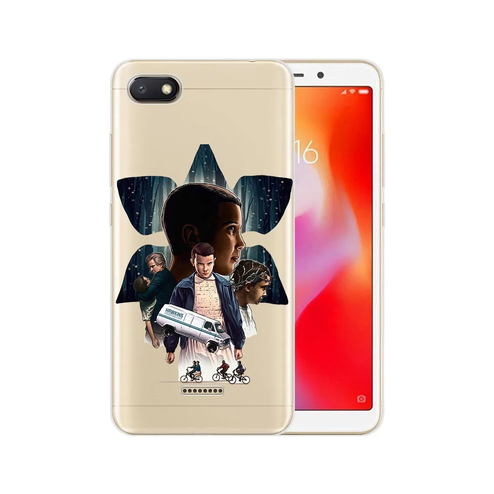 C107 Очень странные дела мультяшный чехол для телефона для Xiaomi Redmi A1 A2 Lite A3 4A 5 5A 6 6A 7 7A Note7 8 8lite 9 Pocophone F1 чехол - Цвет: C107