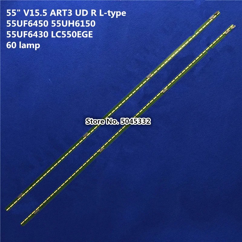 5 шт./10 светодиодный т. Светодиодная лента для подсветки LG 55UF6450 55UH6150 55UF6430 6916L2318A