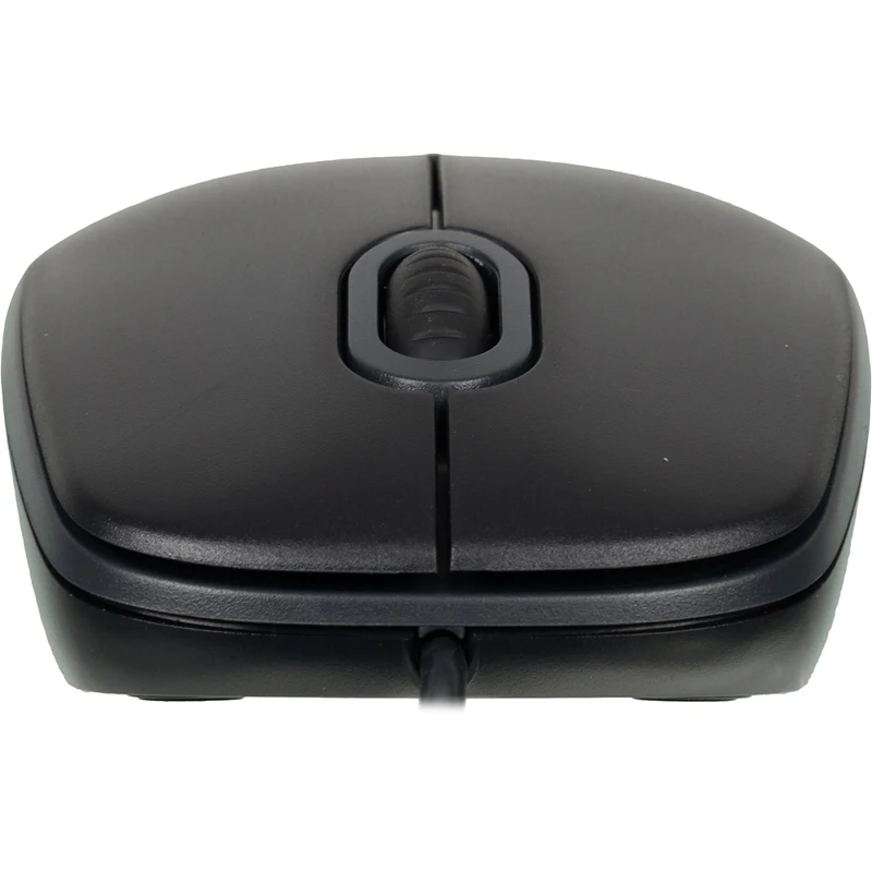 Мышь LOGITECH B100 for business, проводная, USB, черный