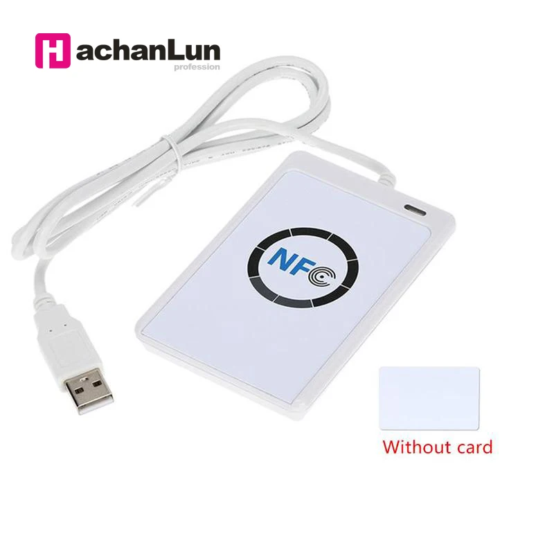 Acr122U Duplicatore Lettore Di Schede Di Accesso Rfid 13.56Mhz Nfc Supporto Iso / Iec18092 Smart Chip Card Crack Writer