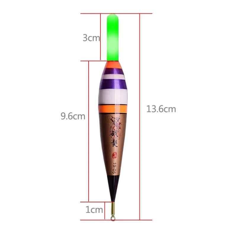 LED Electric Float Light Fishing Tackle Fishing Float Luminous Electronic Fish Buoys With Battery Nighting Fishing Accessories