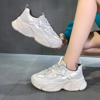 

Daddy shoes women's 2020 autumn new ins tide wild feet small women's shoes autumn and winter casual sports shoes