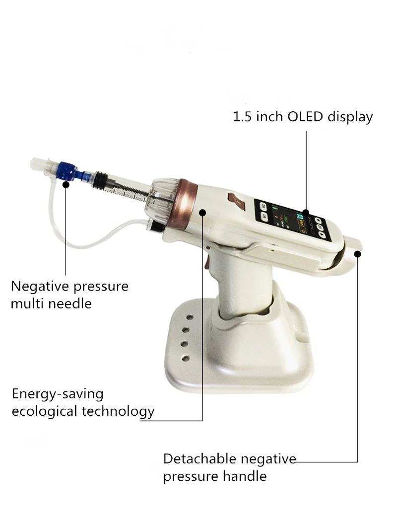 Гидролифтинг пистолет Корея мезотерапия EZ отрицательное давление мезо Пистолет Мезотерапия гидролифтинг вода инжектор устройство красоты