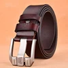 CARTELO Genuine Leather For Men High Quality Black Buckle Jeans Belt Cowskin Casual Belts Business Belt Cowboy waistband ► Photo 3/6