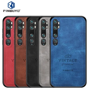 

For Xiaomi mi Note 10 Case Vintage Case For Xiaomi mi CC9 pro High Quality pu Leather PC Hard Cover Fitted Cases